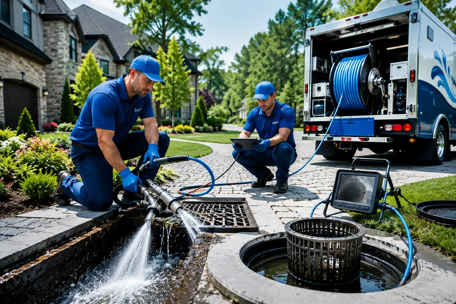 Local outdoor drain cleaning professionals in Santa Clarita, CA